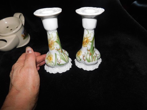 Pair elegant bone china - bone,