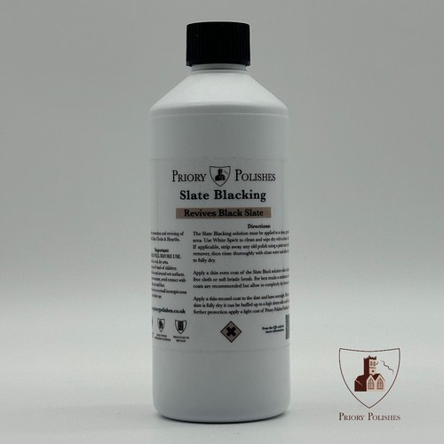 Priory polishes slate - slate, blacking