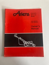 VINTAGE ARIENS 911 SERIES WALK BEHIND MOWER OWNER'S MANUAL ( PRINTER 1990 )