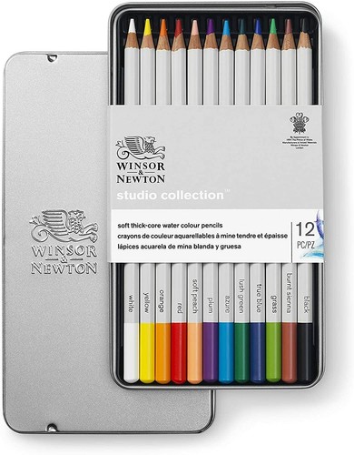 Winsor newton 12 watercolour - winsor,