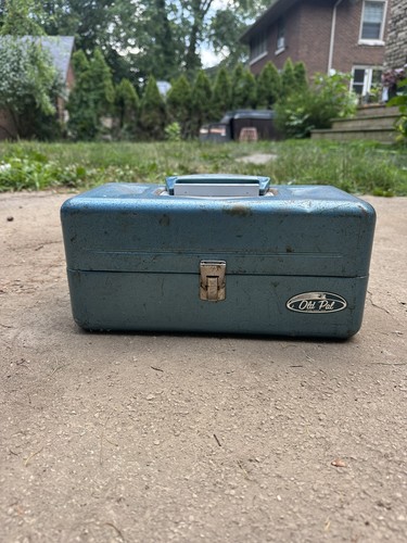 Vintage old pal metal tackle - old,