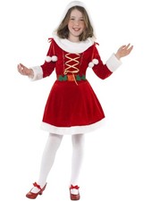 Little miss santa costume - little,