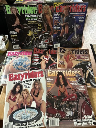 Vtg easyriders magazine lot - magazine, of