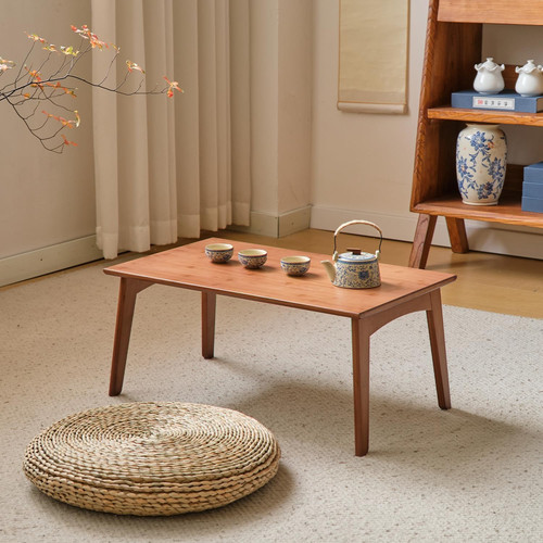 Bamboo folding coffee table - bamboo,