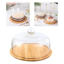Glass Cover Serving Tray