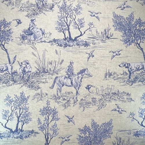 Canvas fabric navy - -,
