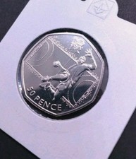 2011 Handball 50p Olympic Coin