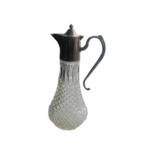 Glass vintage decanter with - glass,