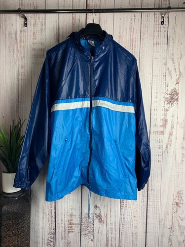 Adidas vintage 80s rain mac - vintage,