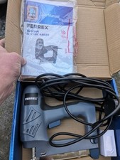 FERREX ELECTRIC NAILER 15/32mm staple gun tools diy Builder Workshop framing 