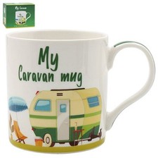 MY CARAVAN COFFEE MUG TEA CUP NEW IN GIFT BOX L&P