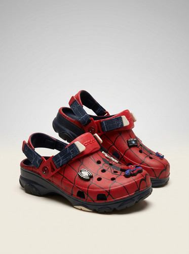 Spider man red - red, clogs