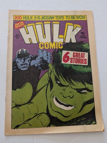 Hulk comic april 11th - no,