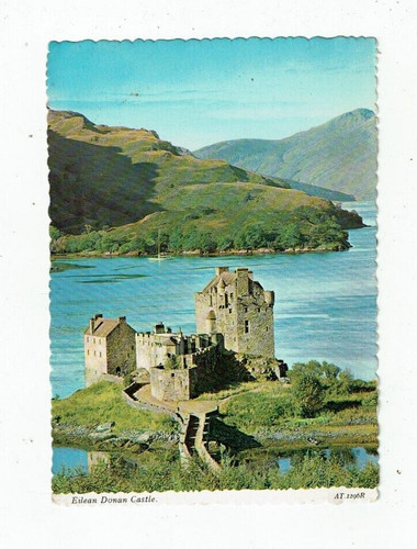 Postcard colour photo eilean - postcard,