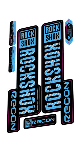 Rockshox recon fork - decal, kit