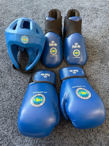 Taekwondo itf sparring kit - itf,