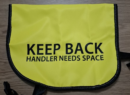 Dog vest for handler size - vest,