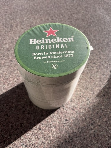 Heineken beer mats - beer, /