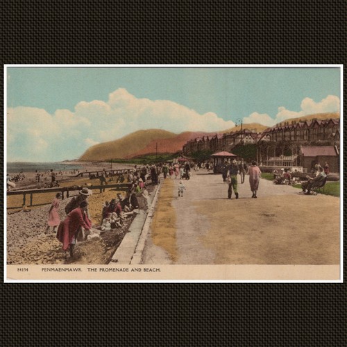 Penmaenmawr the promenade and - penmaenmawr,