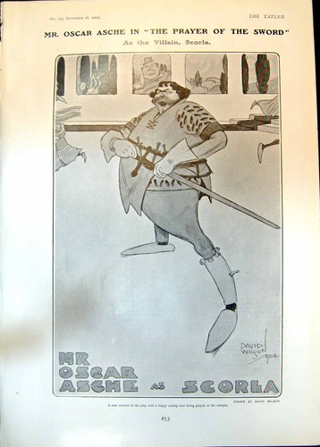 Antique print oscar - antique,