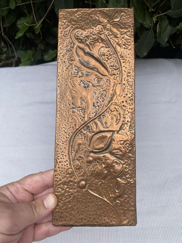 Vintage arts crafts - &, embossed