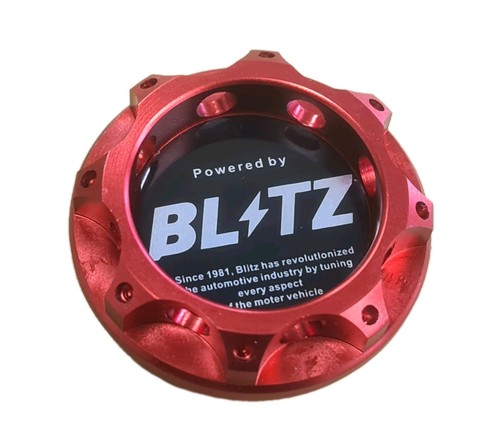 Blitz oil filler cap red - blitz,