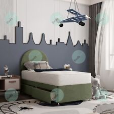 BRAND NEW KIDS DIVAN BED WITH STORAGE - DIVAN BASE - MATTRESS - HEADBOARD