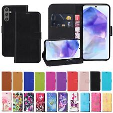 For Samsung Galaxy A17 A16 A15 A14 A26 A56 Case PU Leather Wallet Phone Cover