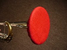 Trumpet Felt Mute Single Thickness Red Demo Video Cornet Cloth Hat Beret Softone