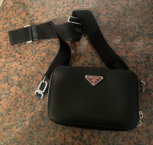Prada brique saffiano leather - brique,