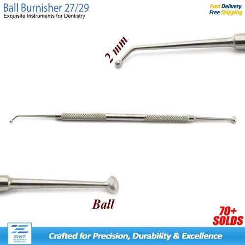 Ball burnisher dental - ball,
