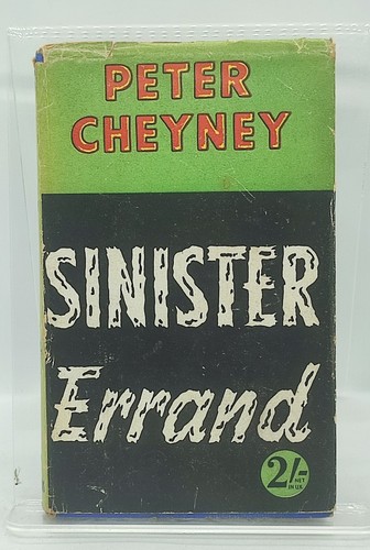 Peter cheyney sinister - cheyney,