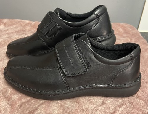 Pavers mens black - black, leather