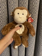 TY Pluffies Dangles Monkey