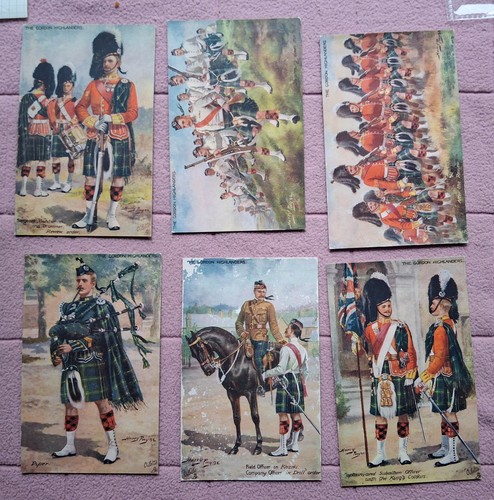 Postcards tucks set - postcards, 6