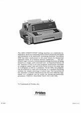 Original Vintage Early Friden