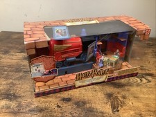 Harry Potter Platform 9 3/4 World of Hogwarts Train Playset Mattel 2001 Sealed