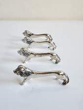 Vtg French Knife Rests Silver