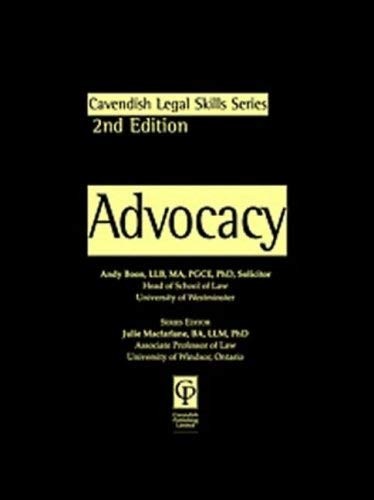 Advocacy by - advocacy, (legal