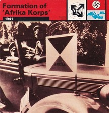 FORMATION OF AFRIKA KORPS ~