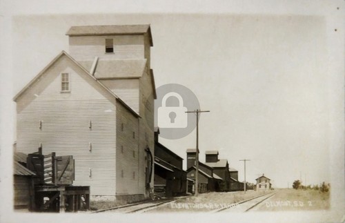 Railroad depot delmont - depot, south