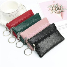 Women Key Ring Leather Mini
