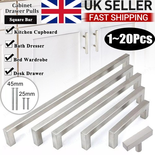 Kitchen door handles silver - door,