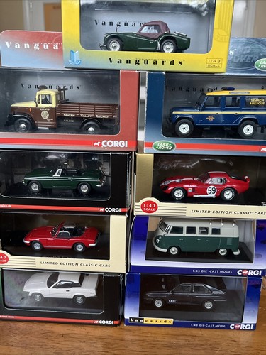 Car models by corgi - 1/43,