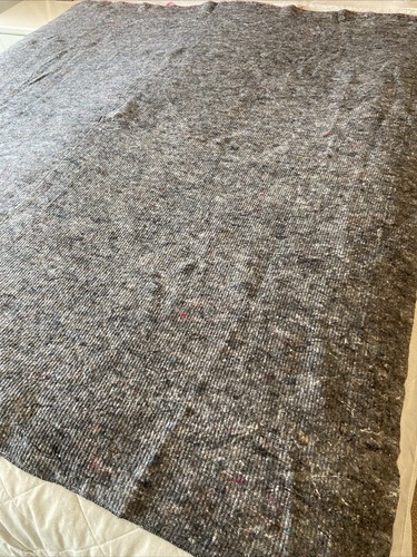 Vintage large handmade grey - large,