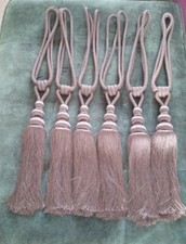3 Pairs of TASSEL, CURTAIN TIE