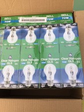 Job lot 49 x 70W Bell halogen ES/E27 lamps