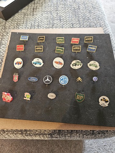 Vintage lapel pins mercedes - lapel,