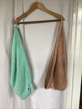 Bundle x 2 Wrap Turban Hair Drying Towels
