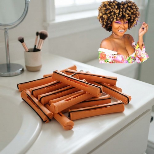 Large dark orange - large, perm